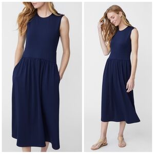 NEW J. McLaughlin Nandita Dress In Navy Blue Size Small